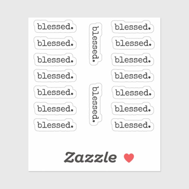 Grateful Gratitude Blessed Thanksgiving (Sheet)