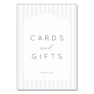 Grateful Grey Minimalist Thank You Card