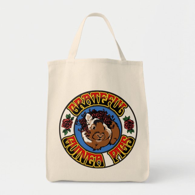 Grateful Guinea Pig Tote Bag (Front)