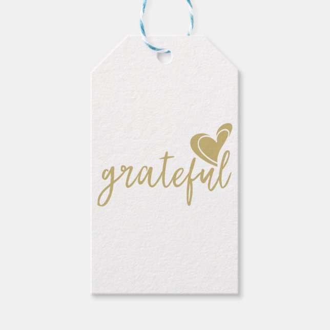 grateful heart gift tags (Front)