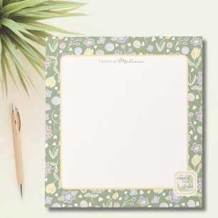 Grateful Heart Joyful Life Personalized Notepad 