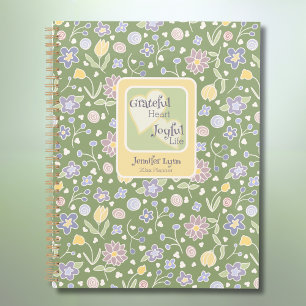 Grateful Heart Joyful Life Personalized Planner 