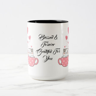 Grateful Heart Mug Cadeau Parfait Pour Hubby, Femm