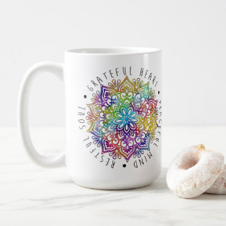 Grateful Heart Peaceful Mind Restful Soul Coffee Mug