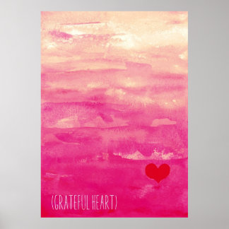 grateful heart poster