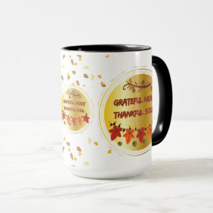 Grateful Heart Thankful Soul Mug