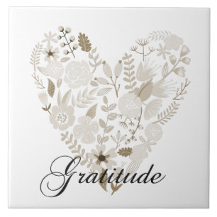 Grateful Heart Tile