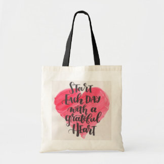 Grateful Heart Tote Bag