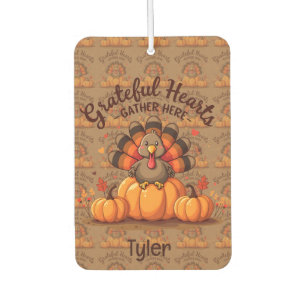 Grateful Hearts Thanksgiving Turkey Air Freshener