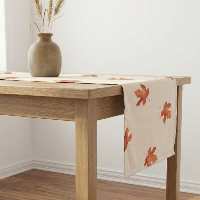 Grateful Maple Leaf Thanksgiving Table Runner (Creator Uploaded)