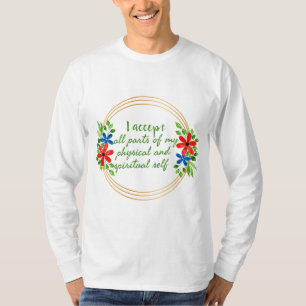 Grateful Motivation words for life T-Shirt