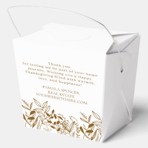 Grateful Referral Real Estate Agent Favor Box