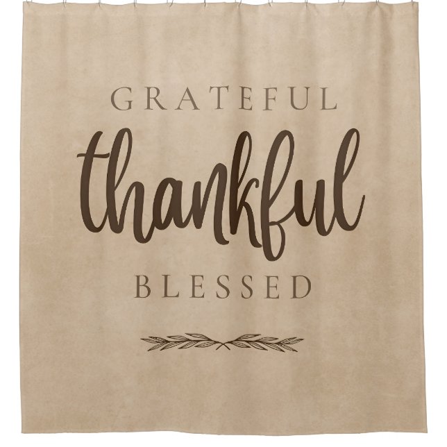 Grateful Thankful Blessed Brown (Front)