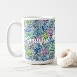 Grateful - Thankful - Blessed Coffee Mug