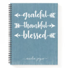 Grateful Thankful Blessed Gratitude Journal