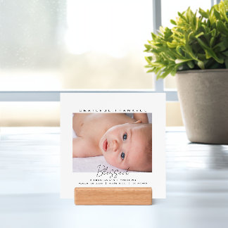 Grateful, Thankful, Blessed, Personal Baby Photo