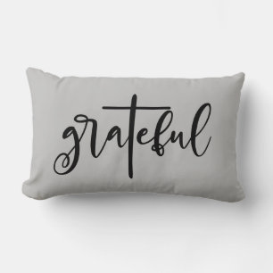 Grateful with Cross Lumbar Pillow