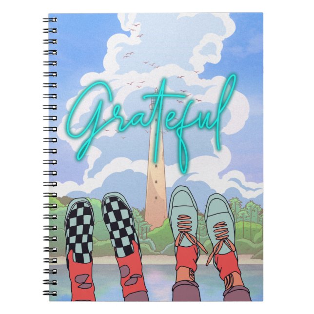 GRATEFULL, RELAX TIME NOTEBOOK (Front)