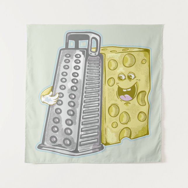 Grating cheese  tapestry (Front)