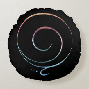 Gratitude 1  round pillow