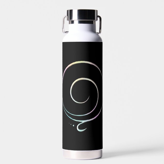 Gratitude 2 water bottle (Front)