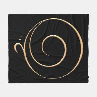 Gratitude 4 fleece blanket