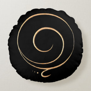 Gratitude 4 round pillow