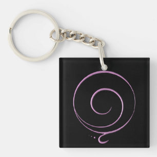 Gratitude 5 keychain