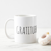 GRATITUDE CAFÉ MUG
