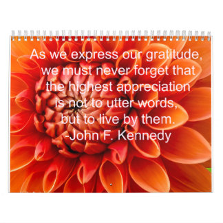 Gratitude  calendar