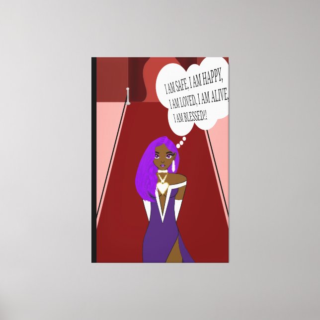 Gratitude Canvas Print (Front)