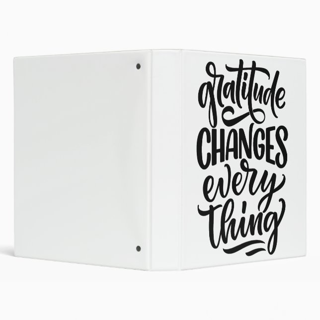 Gratitude Changes everything Binder (Background)