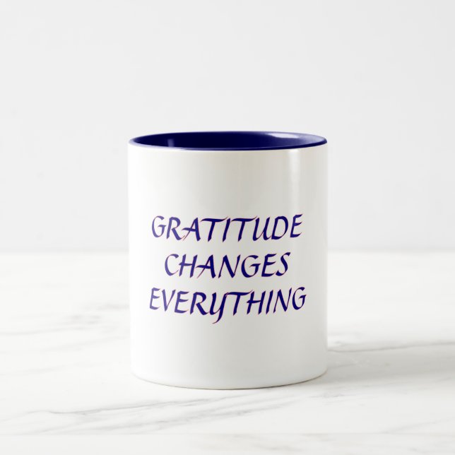 Gratitude Changes Everything - Mug (Center)