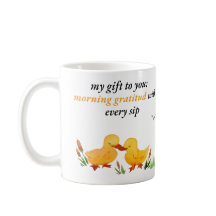 Gratitude de grâce Mug : Un cadeau réfléchi