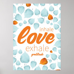 Gratitude Encouragement Success Life Tips QuoteArt Poster