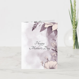 Gratitude éternelle : Carte florale Fête des Mères