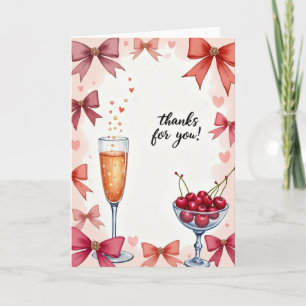 Gratitude Flute Bubbles Card