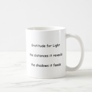 Gratitude for Light mugs and steins