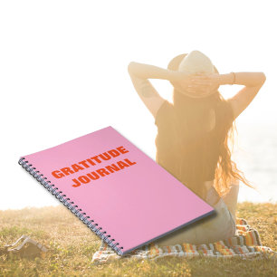 Gratitude journal Motivational Quote Notebook