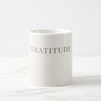Gratitude – Minimal Typography Design