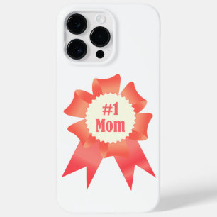 Gratitude Number One Mom winner award ribbon Case-Mate iPhone 14 Pro Max Case