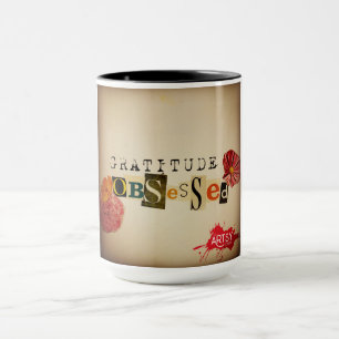 Gratitude Obsédée Café Mug