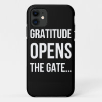Gratitude Opens The Gate inspirational quote