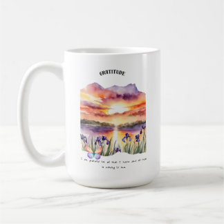 Gratitude Positive Affirmation Card Coffee Mug