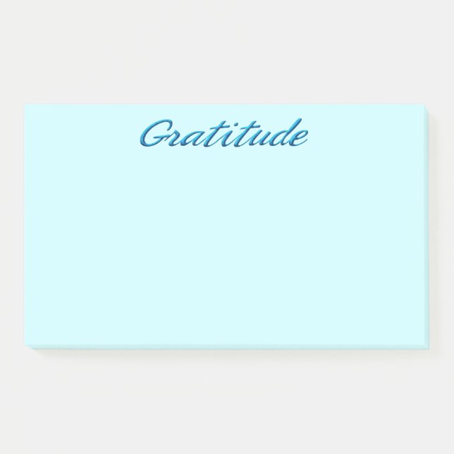gratitude post-it notes (Front)