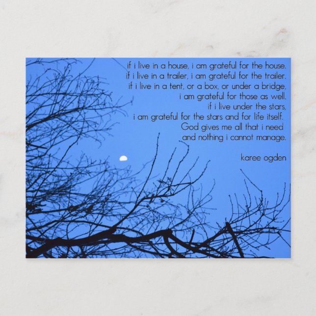 gratitude postcard (Front)