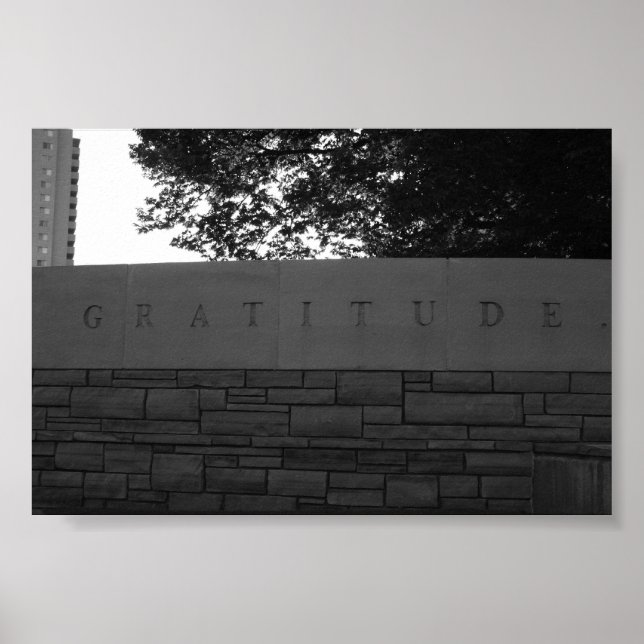 Gratitude Poster (Front)