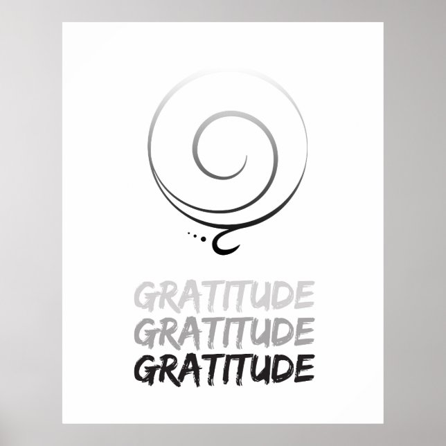 Gratitude Poster (Front)