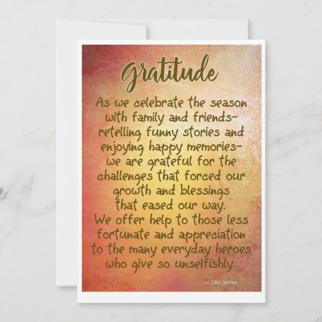 Gratitude Seasonal Card (Front)