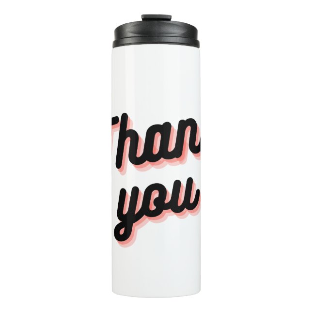 Gratitude Sipper Thermal Tumbler (Front)